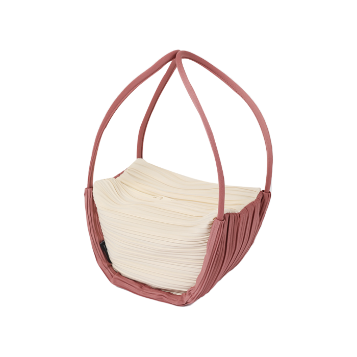 Boat Bag in Cream Pink
